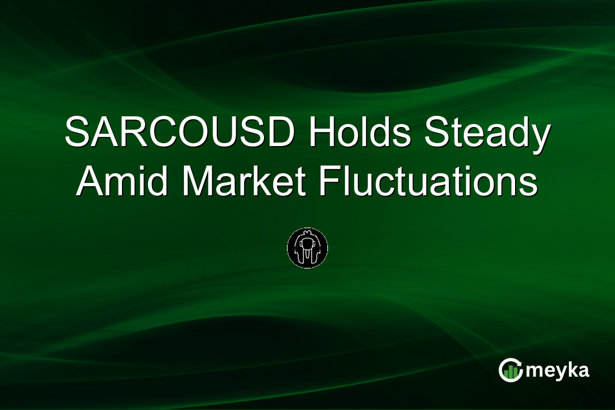 SARCOUSD Holds Steady Amid Market Fluctuations