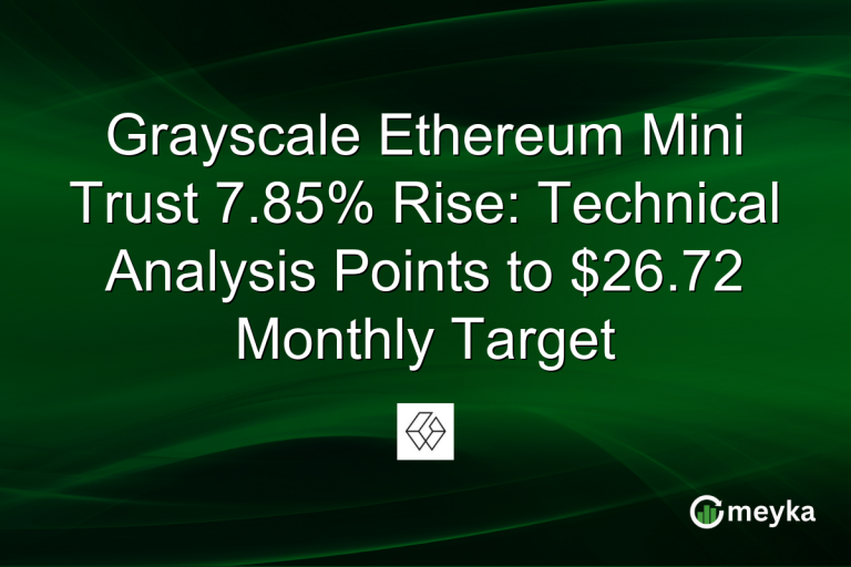 Grayscale Ethereum Mini Trust 7.85% Rise: Technical Analysis Points to $26.72 Monthly Target