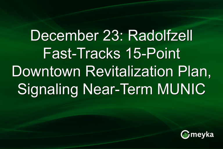 December 23: Radolfzell Fast-Tracks 15-Point Downtown Revitalization Plan, Signaling Near-Term MUNIC