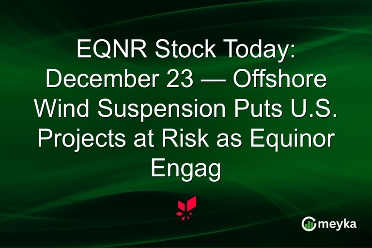 EQNR Stock Today: December 23 — Offshore Wind Suspension Puts U.S. Projects at Risk as Equinor Engag