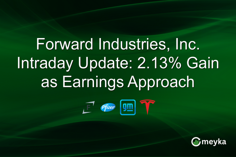 Forward Industries, Inc. Intraday Update: 2.13% Gain as Earnings Approach