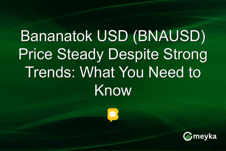 Bananatok USD (BNAUSD) Price Steady Despite Strong Trends: What You Need to Know