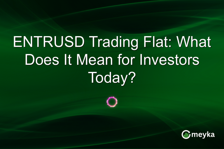 ENTRUSD Trading Flat: What Does It Mean for Investors Today?