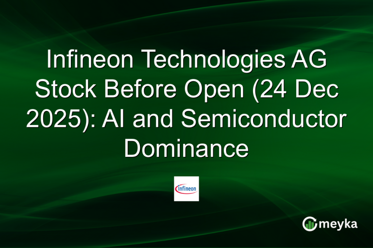 Infineon Technologies AG Stock Before Open (24 Dec 2025): AI and Semiconductor Dominance