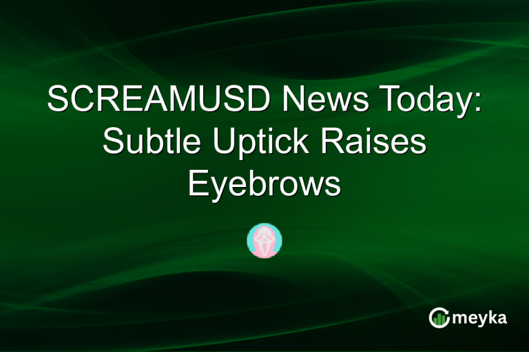 SCREAMUSD News Today: Subtle Uptick Raises Eyebrows