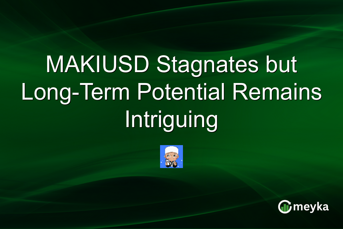 MAKIUSD Stagnates but Long-Term Potential Remains Intriguing