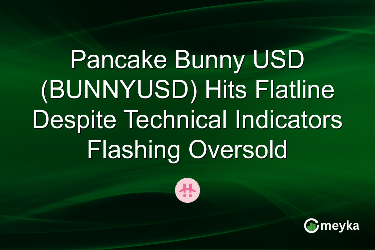 Pancake Bunny USD (BUNNYUSD) Hits Flatline Despite Technical Indicators Flashing Oversold