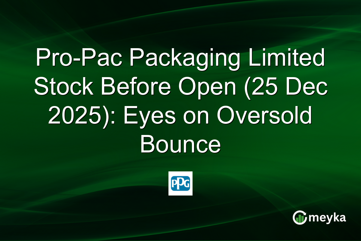 Pro-Pac Packaging Limited Stock Before Open (25 Dec 2025): Eyes on Oversold Bounce