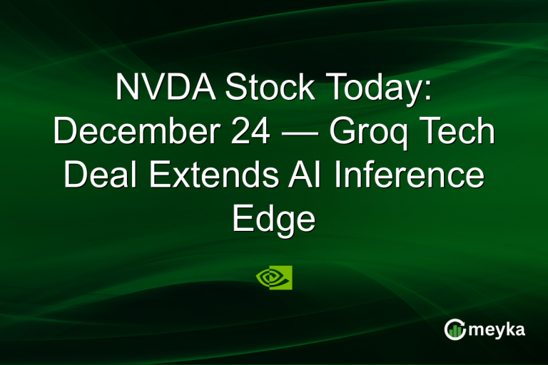NVDA Stock Today: December 24 — Groq Tech Deal Extends AI Inference Edge