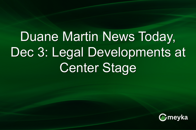 Duane Martin News Today, Dec 3: Legal Developments at Center Stage