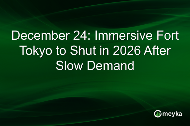 December 24: Immersive Fort Tokyo to Shut in 2026 After Slow Demand