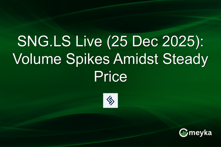 SNG.LS Live (25 Dec 2025): Volume Spikes Amidst Steady Price