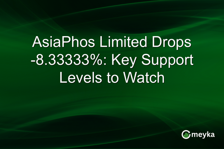 AsiaPhos Limited Drops -8.33333%: Key Support Levels to Watch