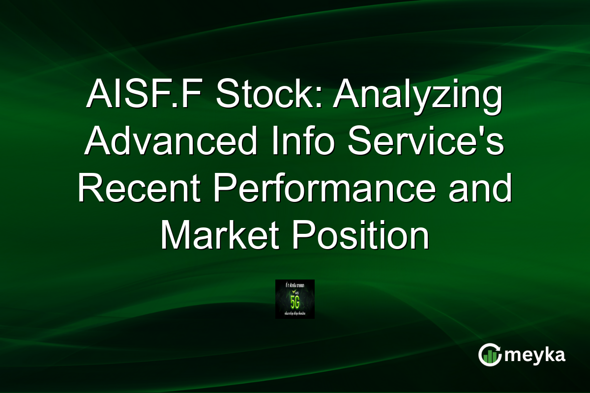 AISF.F Stock: Analyzing Advanced Info Service's Recent Performance and Market Position