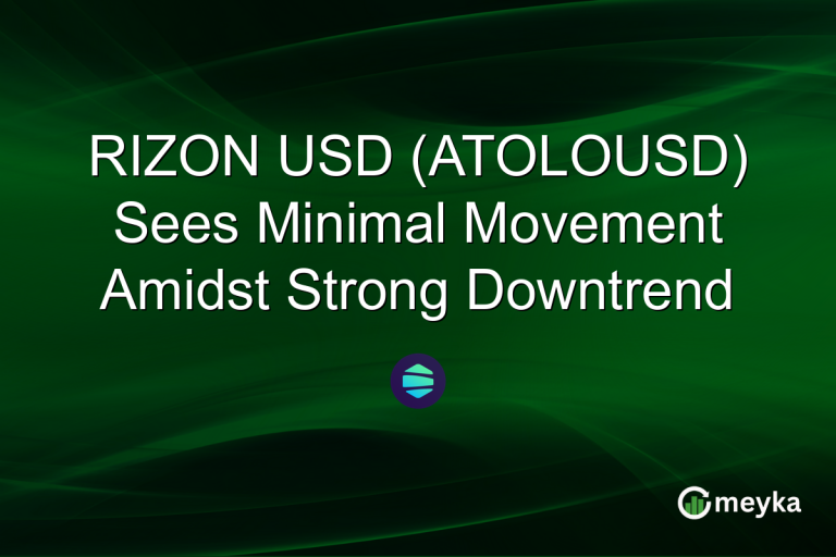 RIZON USD (ATOLOUSD) Sees Minimal Movement Amidst Strong Downtrend
