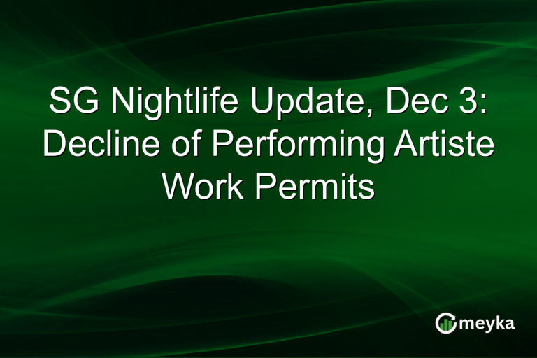 SG Nightlife Update, Dec 3: Decline of Performing Artiste Work Permits