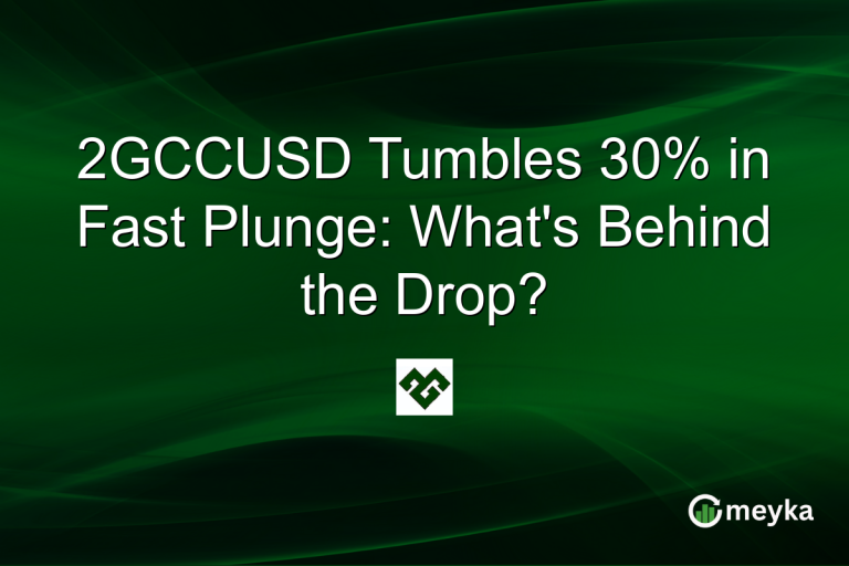2GCCUSD Tumbles 30% in Fast Plunge: What's Behind the Drop?
