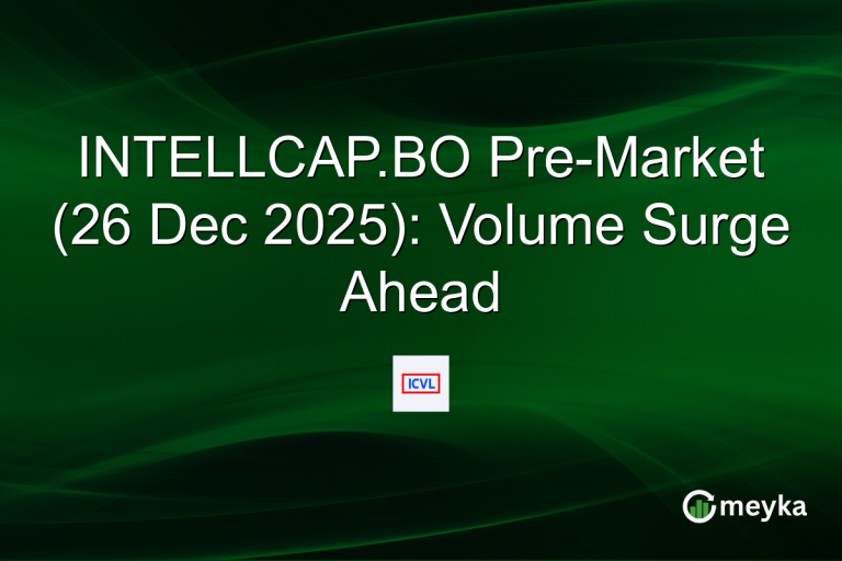 INTELLCAP.BO Pre-Market (26 Dec 2025): Volume Surge Ahead