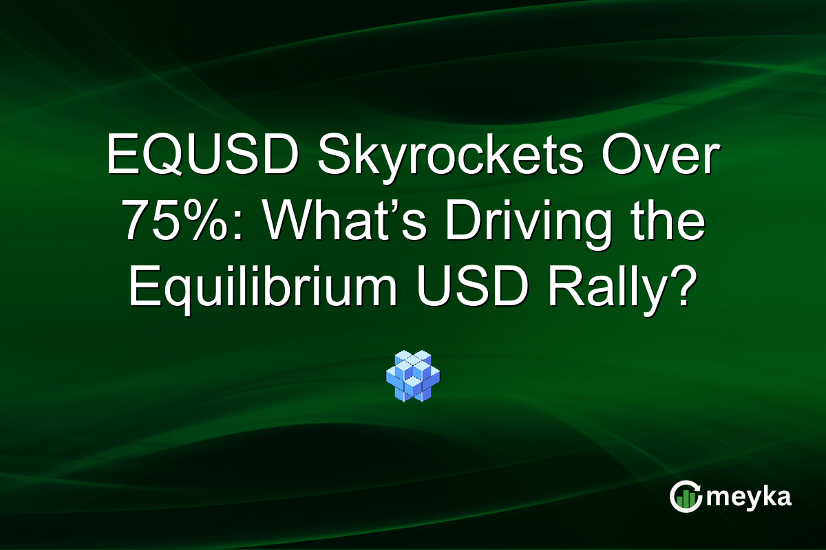 EQUSD Skyrockets Over 75%: What’s Driving the Equilibrium USD Rally?