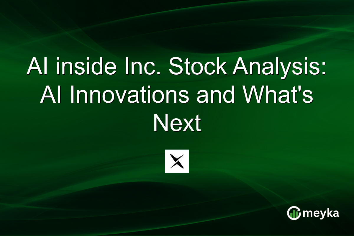 AI inside Inc. Stock Analysis: AI Innovations and What's Next