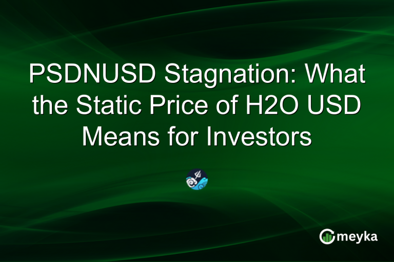 PSDNUSD Stagnation: What the Static Price of H2O USD Means for Investors