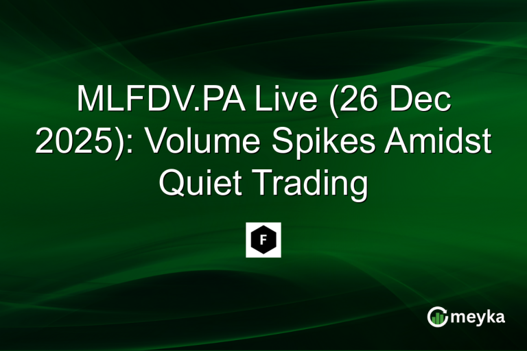 MLFDV.PA Live (26 Dec 2025): Volume Spikes Amidst Quiet Trading