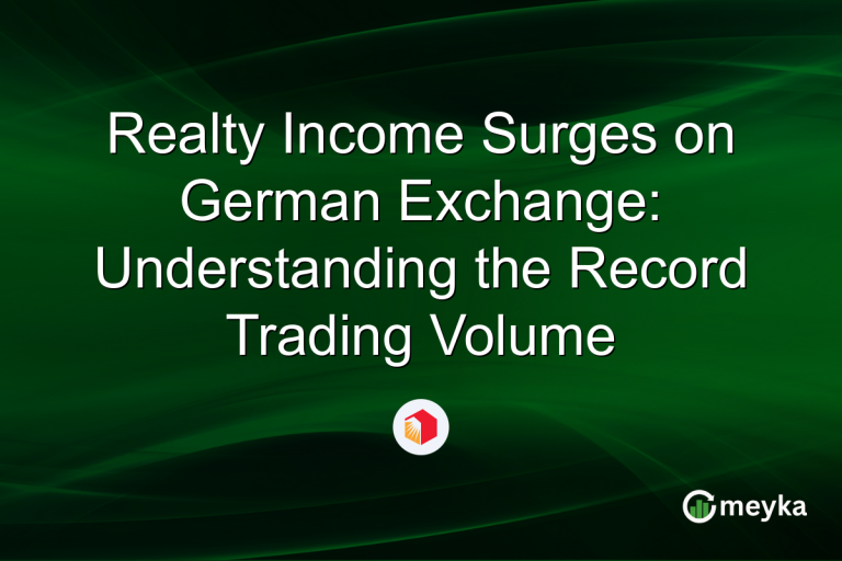 Realty Income Surges on German Exchange: Understanding the Record Trading Volume