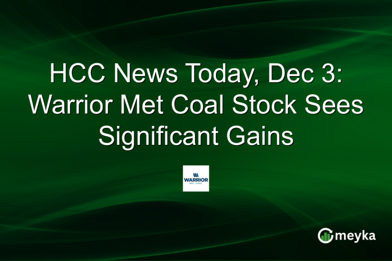 HCC News Today, Dec 3: Warrior Met Coal Stock Sees Significant Gains