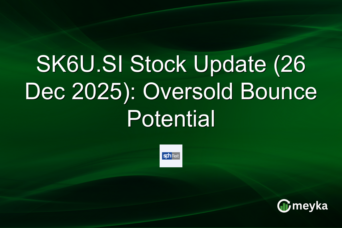SK6U.SI Stock Update (26 Dec 2025): Oversold Bounce Potential