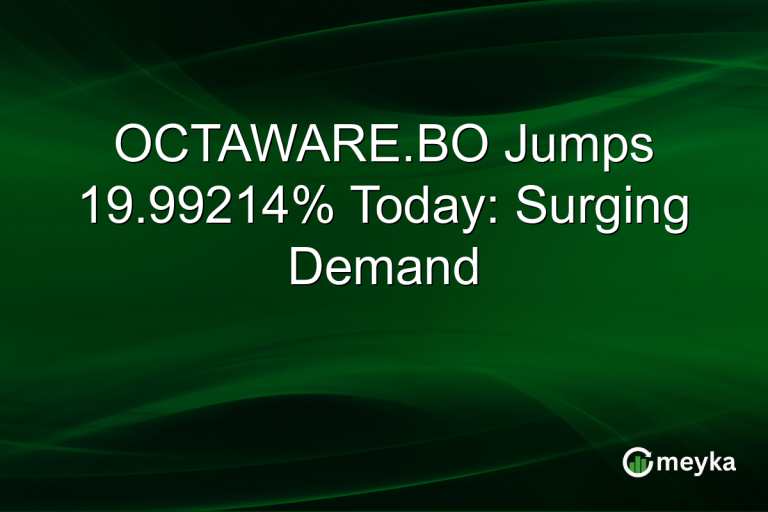 OCTAWARE.BO Jumps 19.99214% Today: Surging Demand