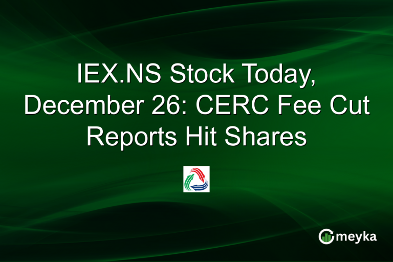 IEX.NS Stock Today, December 26: CERC Fee Cut Reports Hit Shares