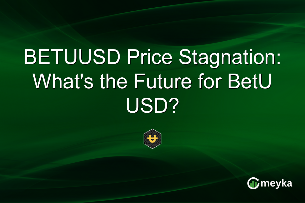 BETUUSD Price Stagnation: What's the Future for BetU USD?