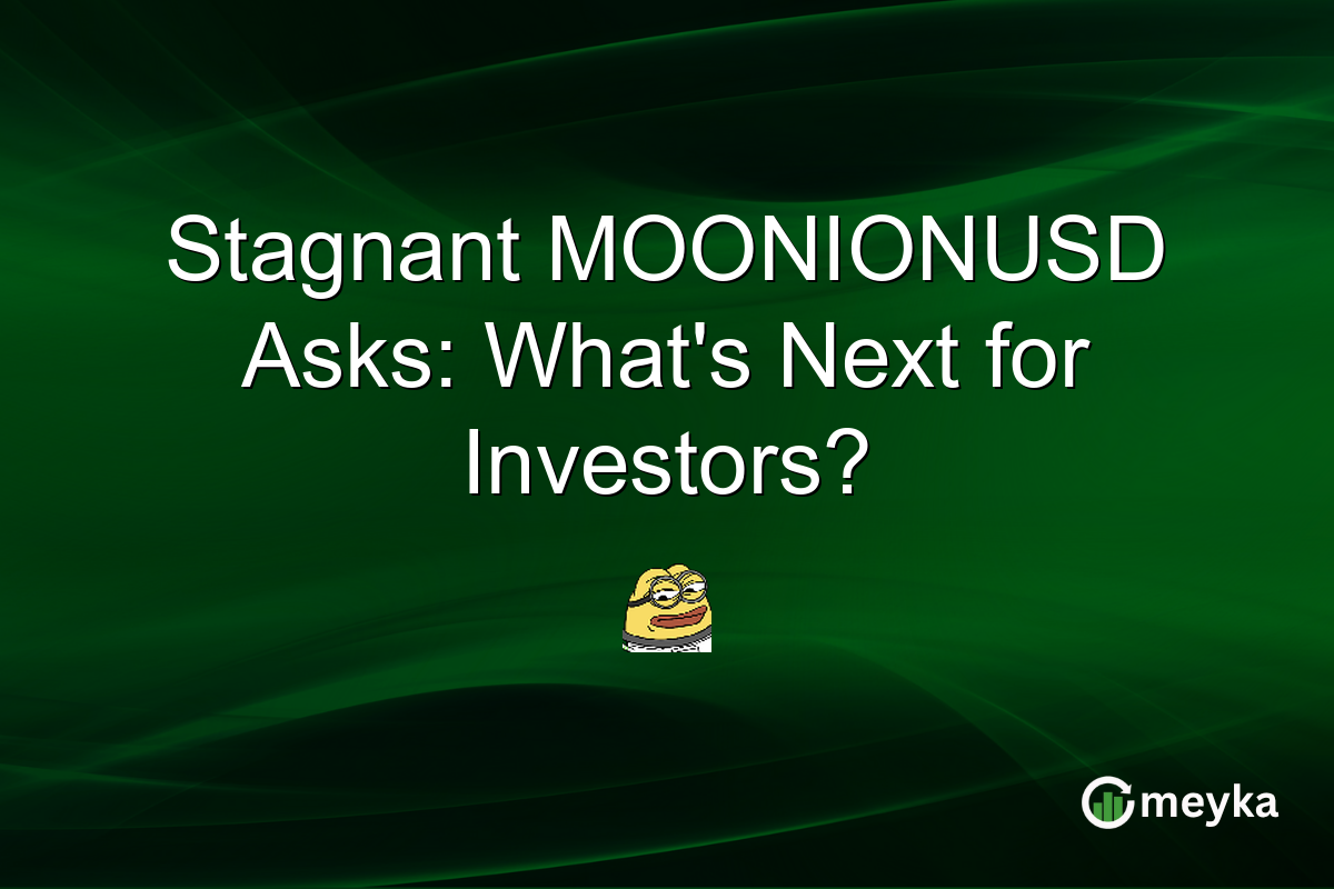 Stagnant MOONIONUSD Asks: What's Next for Investors?