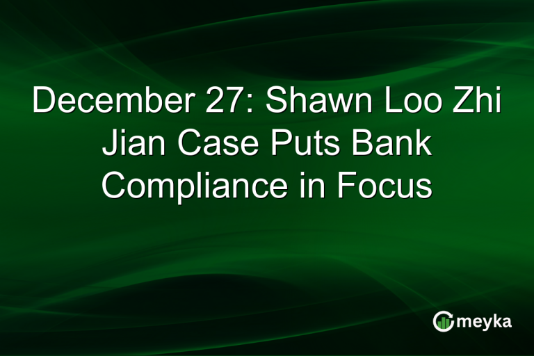 December 27: Shawn Loo Zhi Jian Case Puts Bank Compliance in Focus