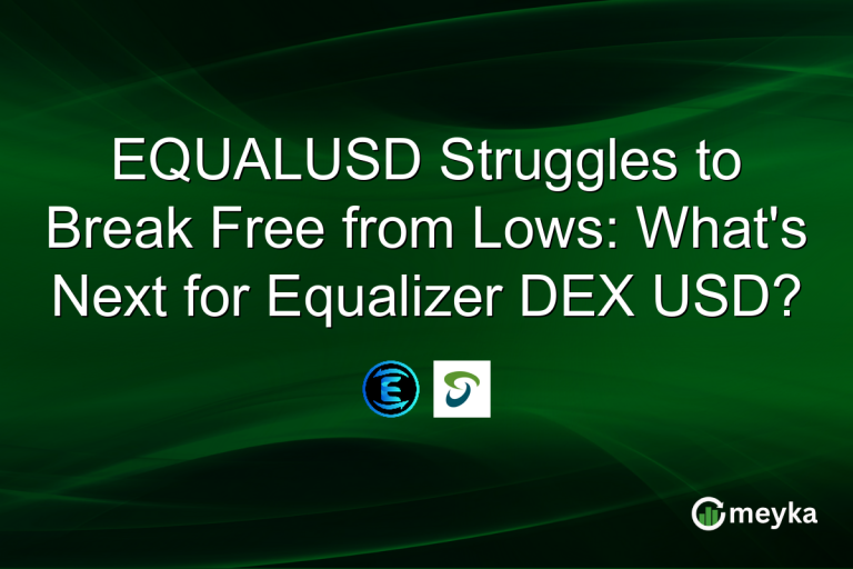 EQUALUSD Struggles to Break Free from Lows: What's Next for Equalizer DEX USD?