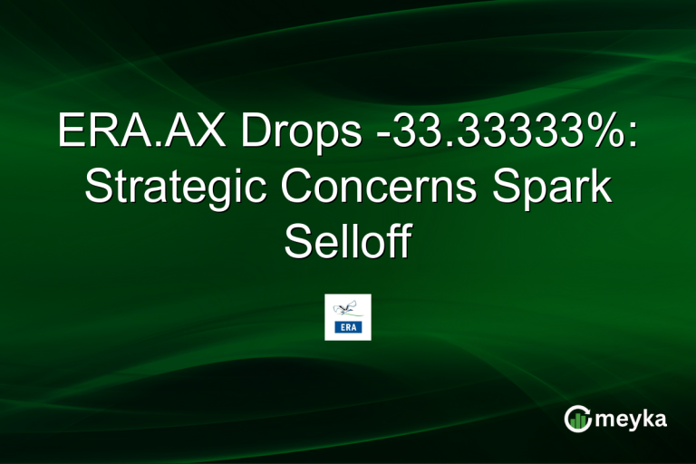 ERA.AX Drops -33.33333%: Strategic Concerns Spark Selloff