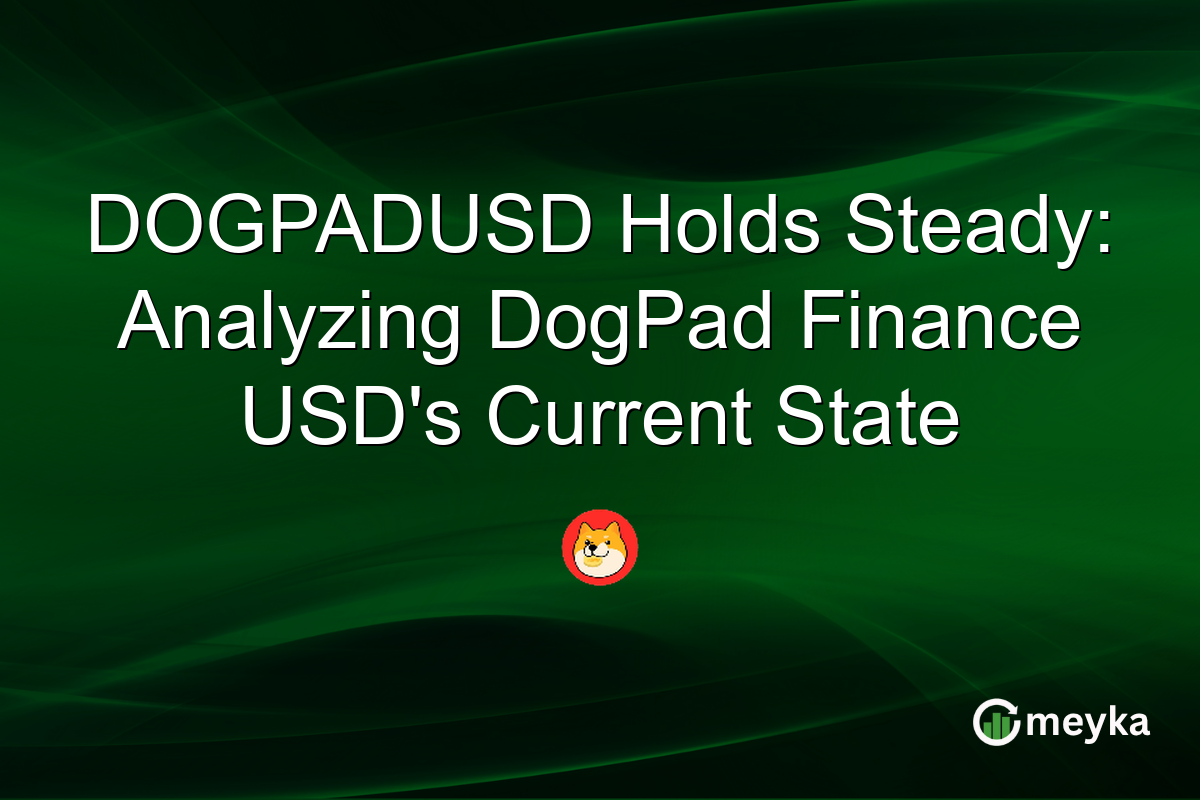 DOGPADUSD Holds Steady: Analyzing DogPad Finance USD's Current State