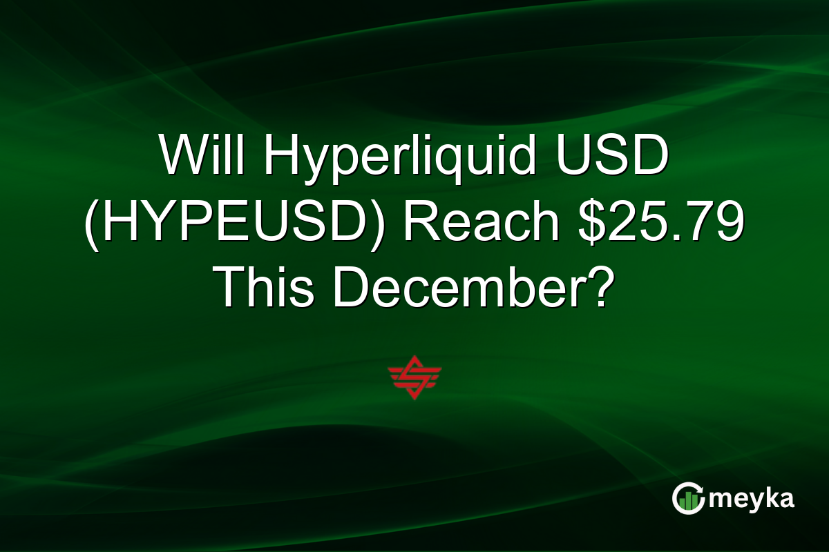 Will Hyperliquid USD (HYPEUSD) Reach $25.79 This December?