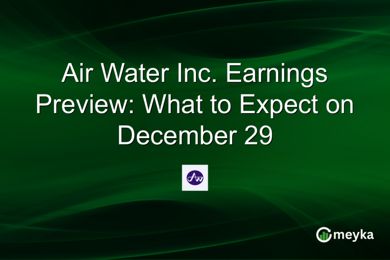 Air Water Inc. Earnings Preview: What to Expect on December 29