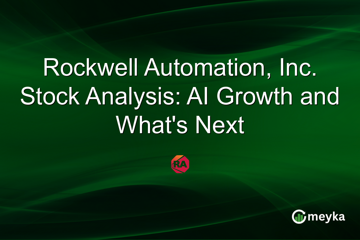 Rockwell Automation, Inc. Stock Analysis: AI Growth and What's Next
