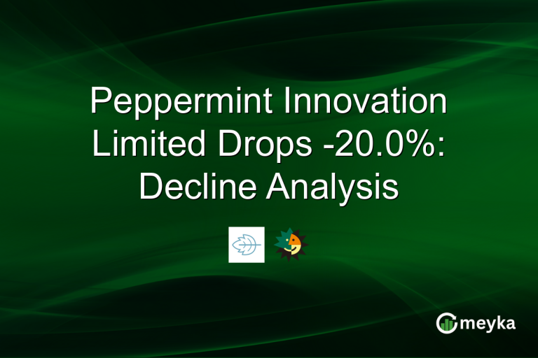 Peppermint Innovation Limited Drops -20.0%: Decline Analysis