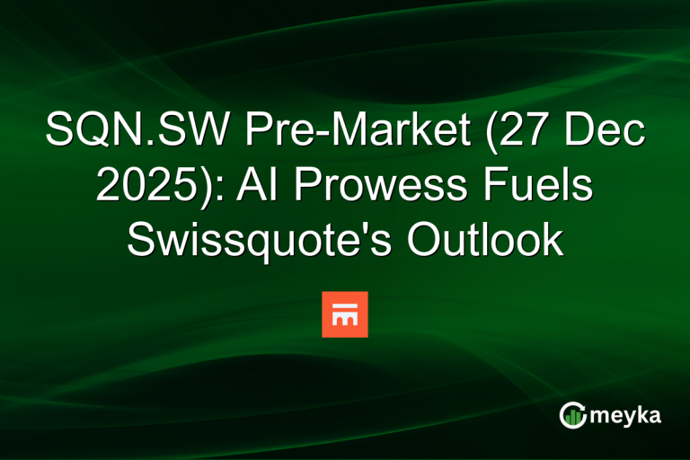 SQN.SW Pre-Market (27 Dec 2025): AI Prowess Fuels Swissquote's Outlook