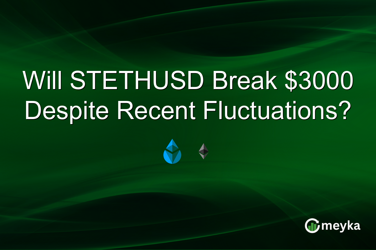 Will STETHUSD Break $3000 Despite Recent Fluctuations?