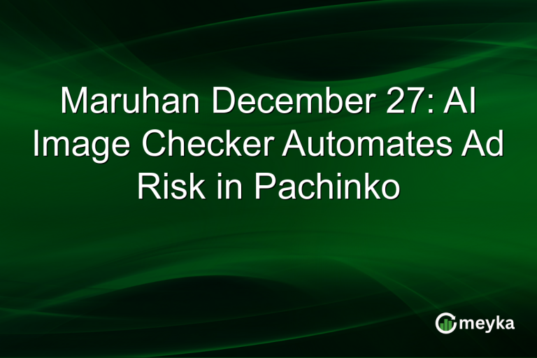 Maruhan December 27: AI Image Checker Automates Ad Risk in Pachinko