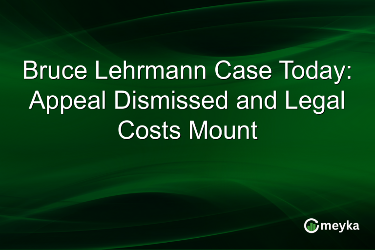 Bruce Lehrmann Case Today: Appeal Dismissed and Legal Costs Mount