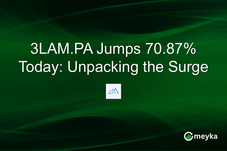3LAM.PA Jumps 70.87% Today: Unpacking the Surge