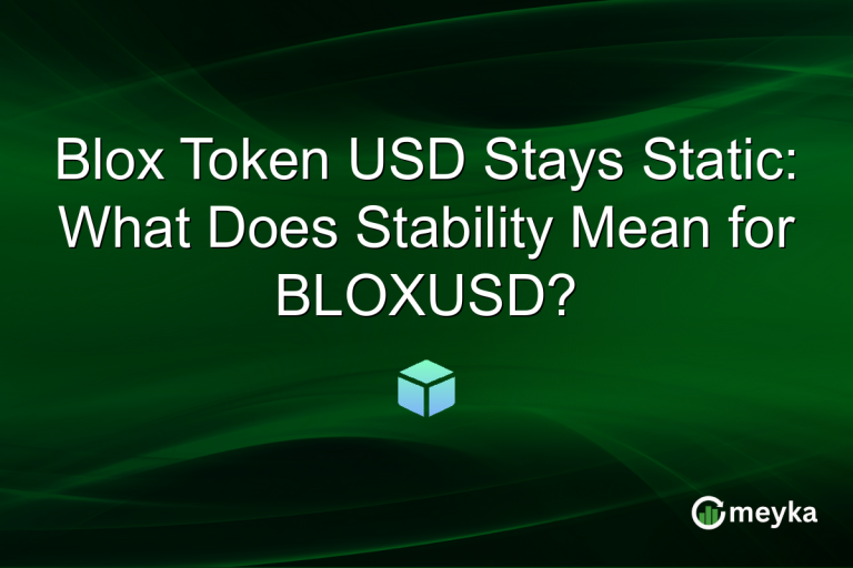 Blox Token USD Stays Static: What Does Stability Mean for BLOXUSD?