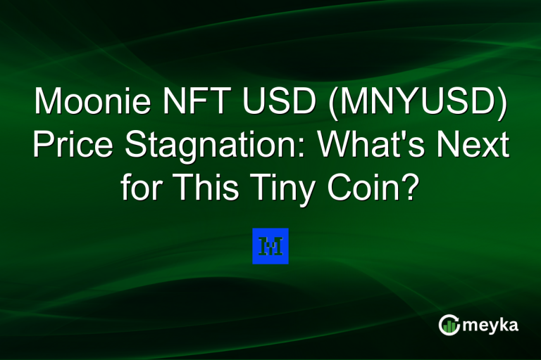 Moonie NFT USD (MNYUSD) Price Stagnation: What's Next for This Tiny Coin?
