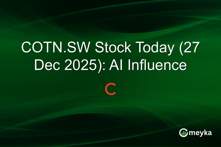 COTN.SW Stock Today (27 Dec 2025): AI Influence