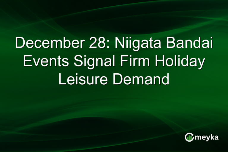 December 28: Niigata Bandai Events Signal Firm Holiday Leisure Demand